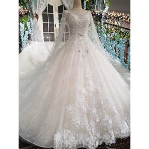 Robe de mariée en gros, style russe, avec appliques, robe de bal - Product Image 1