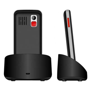 Gran fuente Botón grande 2,31 pulgadas de pantalla curva solo SIM 3G viejo hombre teléfono móvil - Product Image 3