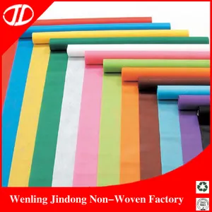 Grande rolo Pp Spunbonded tecido não tecido para o saco Cheap branco rolo de tecido não tecido saco tecido fabricante