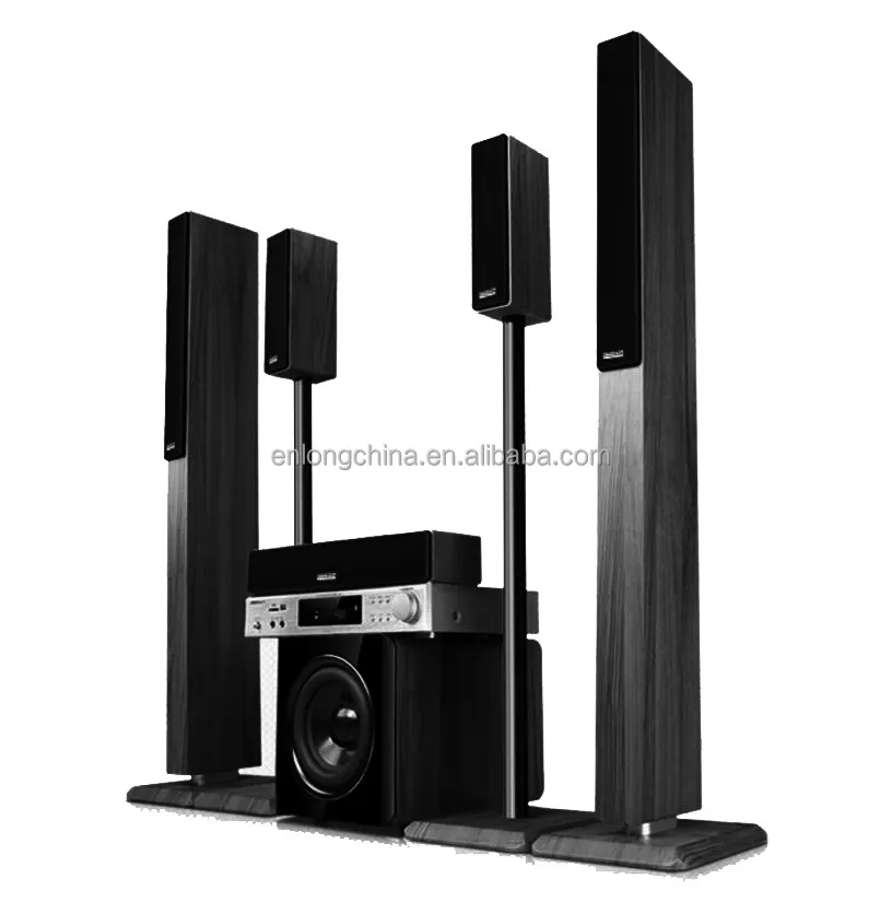 2019 nuovo decodificatore di AC-3 di potere DTS MP3 telefono cellulare TV microfono blu dente amplificatore di potenza subwoofer 5.1ch sistema home theater