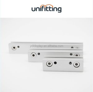 China Supplier Aluminium Edge Grip Sign Rail for Wall <strong>Mount</strong> <strong>Use</strong> XC15-80 - Product Image 3