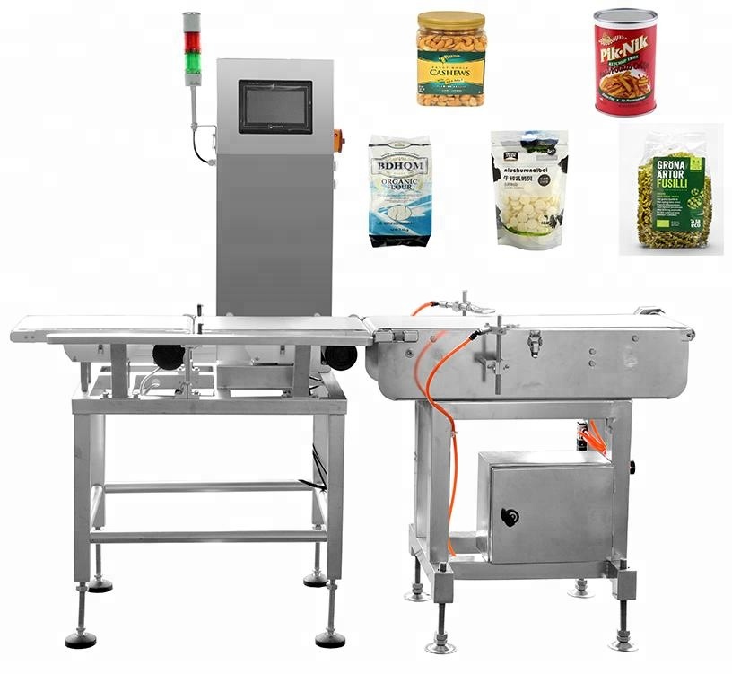 Высокая точность закуски весы контрольные весы конвейер контрольные весы с режектора