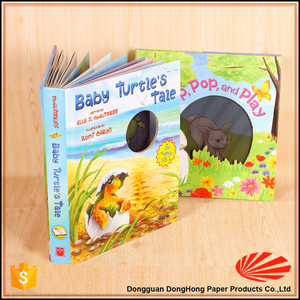 Oferta de la fábrica tapa dura hechos a mano venta de libros para los niños llenos de Color - Product Image 4