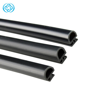 D-hình dạng nhôm cửa sổ và cửa cao su hồ sơ với đúc và cắt dịch vụ chế biến - Product Image 2