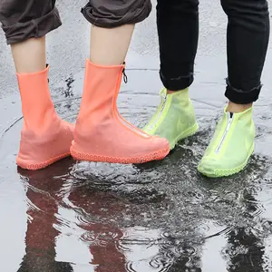 Wholesale Outdoor Shoe Protectors Reusable Rain Boots Silicone Waterproof Shoe Cover