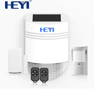 Sirena de alarma estroboscópica inalámbrica con energía solar independiente Sistema de seguridad externo - Product Image 4