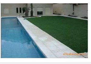 Césped artificial <span class=keywords><strong>para</strong></span> piscina familiar, suelo sintético de China, 35mm - Product Image 2