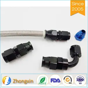 Manufacture Hydraulic Hose PTFE Hydraulic Brake For Electric Bicycle AN3 Brake Lined Hose