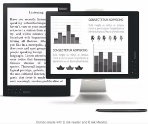 13,3 "pulgadas 2200x1650 píxeles Flexible eink pantalla y lector de ebook Boox la Max2