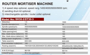 SH30-2 mandrino CNC moulder/tooling tenoner/fresatrice verticale - Product Image 2