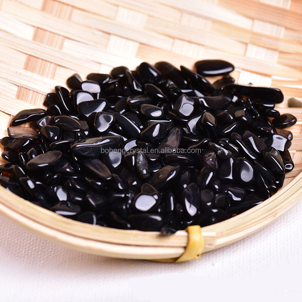 Black obsidian