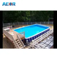 Spedizione gratuita via mare piscina di plastica per adulti di nuova progettazione per piscina