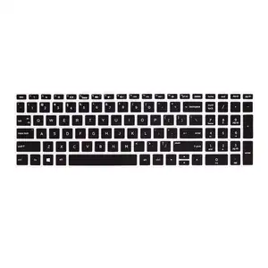 Großhandel tastatur abdeckung hp pavilion 15-Black Keyboard Cover Skin für 2018 New HP Pavilion 15.6 "17.3" 17m-ae 15-bs 15-bw 15-cb 15-cc 15-cd 15-ch 15m-bp