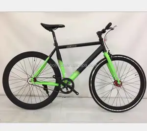 Venta directa de fábrica de COOLKI 26 pulgadas bicicleta de engranaje fijo bicicleta fixie freno delantero para Adolescente