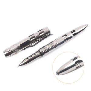 ปากกาลูกลื่นไฟ Led,ปากกาโลหะป้องกันตนเองของขวัญส่งเสริมการขายปากกามัลติเครื่องมือปากกายุทธวิธี - Product Image 3