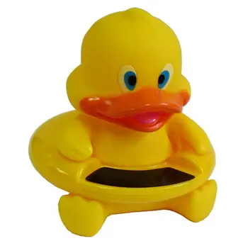 Children gift Duck Waterproof Digital digital thermometer for baby bath with thermometer box