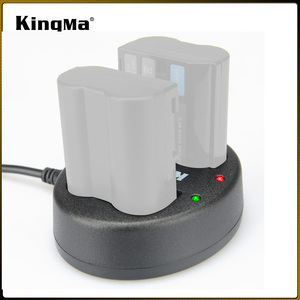 KingMa Vente Chaude BM015-ENEL15 EN-EL15 Micro USB Dual Channel Chargeur pour Nikon D750 D7200 D7100 D7000 D600 D610 D800 - Product Image 4