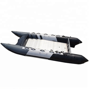 11FT Aluminum Floor Inflatable <strong>Thundercat</strong> Racing <strong>Boat</strong> Inflatable Catamaran for Sale