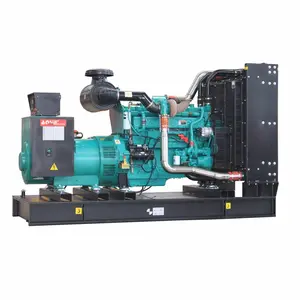 500kva generator, silent type kva generator, diesel engine generator Strong square frame Electric start with Cummins engine