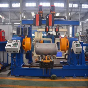 Latest Patent Design CE Approved TIG MIG Automatic LNG PNG Tank Welding Machine Water Heater Production Line Welding Equipment