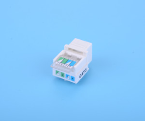 Giọng nói 6P4C Cat3 RJ11 điện thoại Keystone Jack UTP không được che chở Modular Jack - Product Image 2