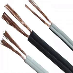 0.3mm2 2cores 300/500V pure copper PVC electric cable H05VH-H