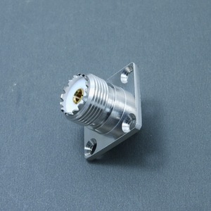 25,4 мм SQ фланец RF коаксиальный гнездовой разъем UHF SO239 Коннектор с гнездовой клеммой - Product Image 4