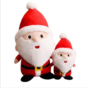 크리스마스 애니메이션 인형 산타 클로스 인형 봉제인형 맞춤형 맞춤형 블랙 산타 플러시 크리스마스 인형 산타 클로스 플러시 장난감