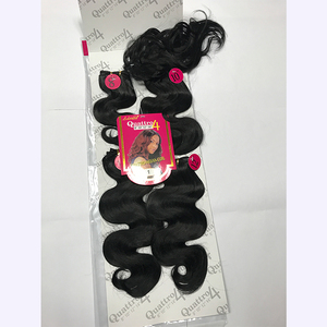Moderne design großhandel synthetische haar für schwarze frauen hergestellt in China mode weben erweiterung - Product Image 4