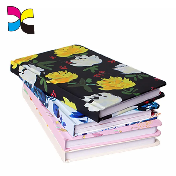 Book Printing Company Customized Hardcover Notebook Diary Composition Book Custom Printing