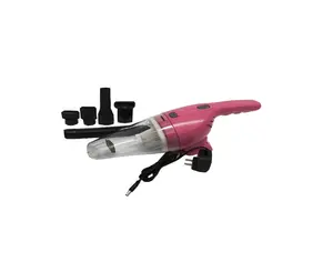 Panda vacuum cleaner cordless rechargeable pink 7.4v lithium battery yurui abs powered backpack vacuum cleaner