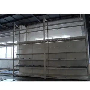 Integrated <strong>Heavy</strong> <strong>Duty</strong> <strong>Metal</strong> <strong>Shelving</strong> for Hypermarket Combined Racking and <strong>Shelving</strong> in Hypermarket - Product Image 1