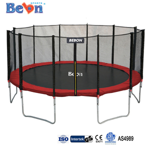 <span class=keywords><strong>Trampoline</strong></span> de fitness en plastique sécurisé de <span class=keywords><strong>360</strong></span> cm pour enfants et adultes, <span class=keywords><strong>trampoline</strong></span> d'extérieur avec <span class=keywords><strong>filet</strong></span> de protection - Product Image 4