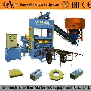 Bestseller fabriek kleine Semi-automatische hydraulische Bestrating Brick Making Machine/betonblok maken machine exporteur