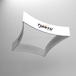 Alluminio Facile up <span class=keywords><strong>Promo</strong></span> Appeso Visualizzazione Del Tessuto di Tensionamento Trade Show - Product Image 5