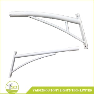<span class=keywords><strong>Brazo</strong></span> <span class=keywords><strong>de</strong></span> Farola <span class=keywords><strong>de</strong></span> 1.0m a 1.5m para Montaje en Pared o con Abrazadera en Poste <span class=keywords><strong>de</strong></span> Hormigón - Product Image 3