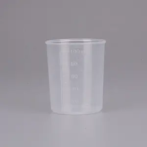 20Ml/30Ml/50Ml/100Ml Siroop Cup Aanpasbare Meten Plastic Cup