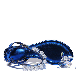 WETKISS-Sandalias planas de piel <span class=keywords><strong>para</strong></span> <span class=keywords><strong>mujer</strong></span>, zapatos femeninos de estilo Gladiador, adecuados <span class=keywords><strong>para</strong></span> playa y verano - Product Image 3