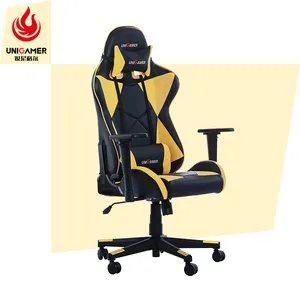 中国工厂赛车游戏办公室皮革扶手椅OEM游戏椅电脑游戏椅