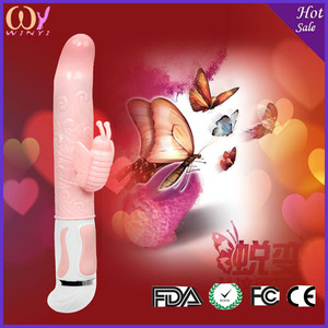 De china venta al por mayor sensación verdadera de la piel climatizada consolador de silicona punto <span class=keywords><strong>g</strong></span> consoladores vibrantes - Product Image 1