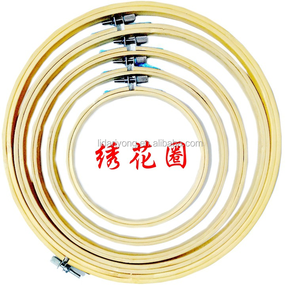 <span class=keywords><strong>Cercle</strong></span> brodé <span class=keywords><strong>en</strong></span> bambou, plusieurs tailles, prix d'usine, nouveau - Product Image 2