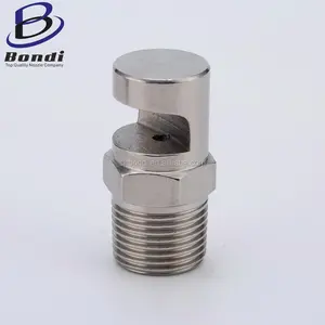 Brass Plastic And Stainless Steel Wide-angle Flat Jet Nozzle For washing Solar Panels