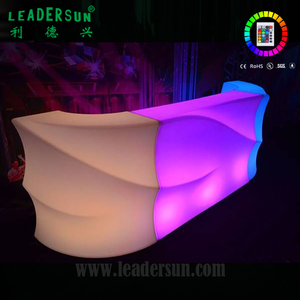 Bancone <span class=keywords><strong>Bar</strong></span> LED Portatile <span class=keywords><strong>da</strong></span> Esterno Impermeabile con 16 Colori e Effetto Ondulato - Product Image 3