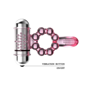 Anello Vibrante per <span class=keywords><strong>Pene</strong></span> Elastico <span class=keywords><strong>Stimolatore</strong></span> Clitorideo per Donne Giocattoli Sessuali per Coppie - Product Image 4