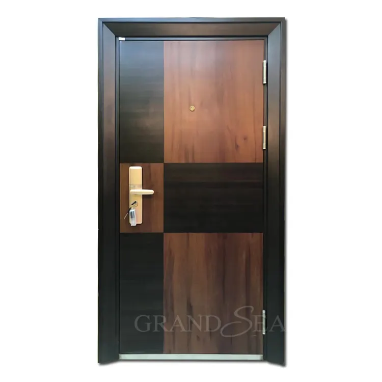 2,5 мм оцинкованная стальная безопасная дверь, дверь из нержавеющей стали, дизайн Филиппин