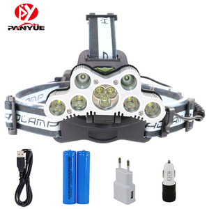 <span class=keywords><strong>Lampe</strong></span> <span class=keywords><strong>frontale</strong></span> LED de camping réglable haute puissance <span class=keywords><strong>10000</strong></span> <span class=keywords><strong>lumens</strong></span> Livraison gratuite Rechargeable par USB <span class=keywords><strong>Lampe</strong></span> <span class=keywords><strong>frontale</strong></span> LED professionnelle - Product Image 1