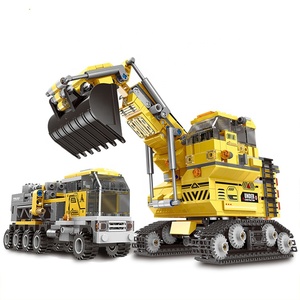 XB-13002 מלבני דיגר פלסטיק לבני בניין צעצועי cada - Product Image 1