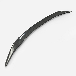 Aileron arrière en fibre de carbone à simple pont, protégé contre les UV, 2 kg, pour Porsche 911 991, style Vor - Product Image 1