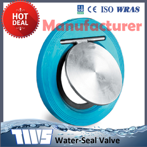 Schmetterlings-Waffelrückschlagventil der Marke TWS DN50 mit manueller Basis, 18 Monate Garantie zum größten Rabatt für Wasser - Product Image 4