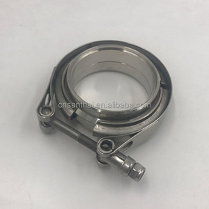 AB <strong>Flange</strong> Adjustable Quick Release V Band <strong>Clamp</strong> - Product Image 4